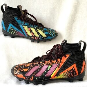 Adidas Men’s Freak 23 7v7 Mismatch Football Cleats Black / Multi Size 7